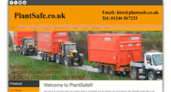 Desktop Screenshot of plantsafe.co.uk